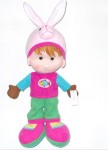928-215 yiwu rabbit cap boy doll