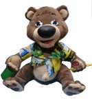 351-137 lovely bear electronic toy