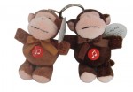 SNT8118 monkey plush toy with music 