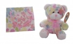 TLA8142 plush bear with bag