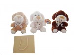 TLA8148 plush dog with bag