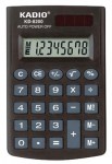 KD-8200 kadio black 8 digit calculator