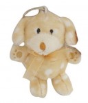 SNT8125 small plush dog keyring