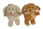 SNT8129 plush dog with keyring