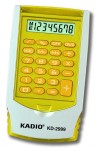 kd-2999 kadio yellow color calculator