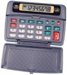 TS-504 taksun blue calculator with cover