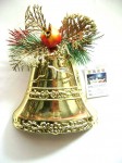 9139 Christmas Plastic Bell