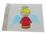 L022 angel window sticker