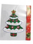 L065 christmas tree sticker