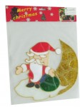 M098 christmas pvc window sticker