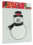 M086 snowman sticker