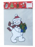 M139 pvc xmas sticker