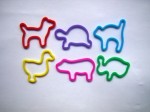 pet shape rubber bands