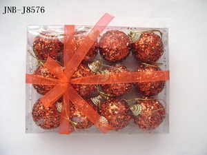 Red Christmas Ball Decoration