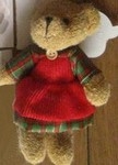 Christmas Hanger Bear