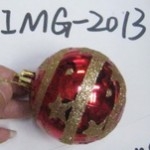 2012 Christmas Ball Ornaments