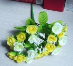 FR-06 21 heads low-cost high-quality Diamond Rose white yellow color