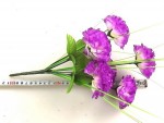 Fcr-01 7 heads carnation purple color