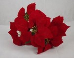 FCH-02 5 heads dried silk christmas flower picture