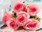 WS-20 7 heads 9 Stems Rose photo