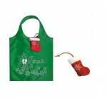 RF-15 christmas socks reusable shopping bag photo