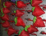 RFR-02-5 strawberry reusable shopping bag photo