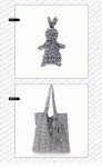 FA-45 polyester rabbit shopping bag  (1) photo