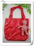 FA-46-2 plaid cotton bear shopping bag (5) photo