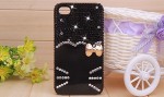 PC-04 black cat face iphone case (3) photo