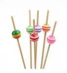 FS-32 Yiwu Bamboo Wood Fruit Sticks photo